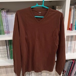 Uniqlo Long Sleeve V Neck